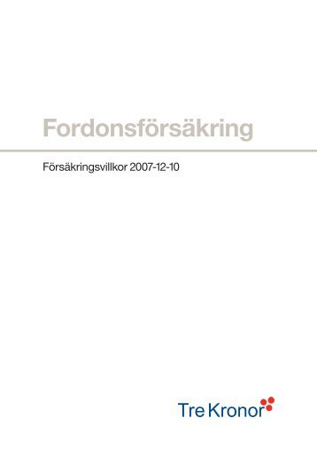 Fordonsförsäkring