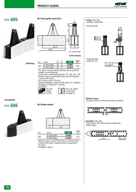 Conveyor Components