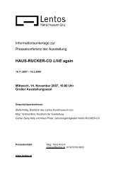 HAUS-RUCKER-CO LIVE again - Lentos Kunstmuseum Linz