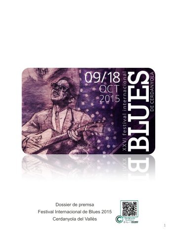 Dossier Premsa Festival de Blues 2015