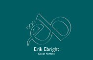 Erik Ebright Design Portfolio