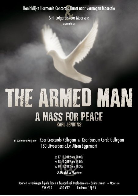 Programmaboekje The Armed Man - 4620 kb - Davidsfonds