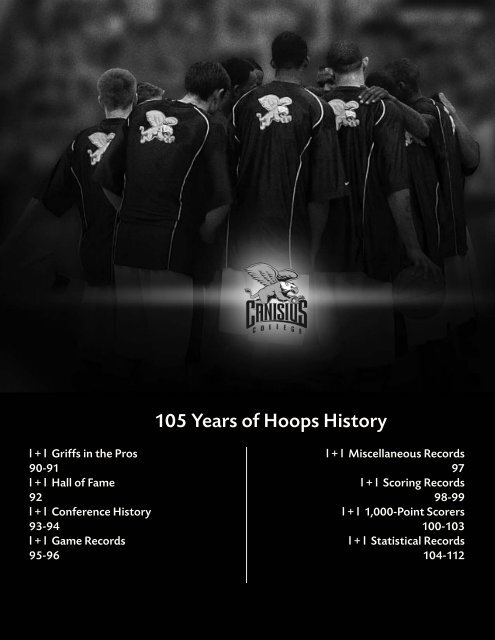 105 Years of Hoops History