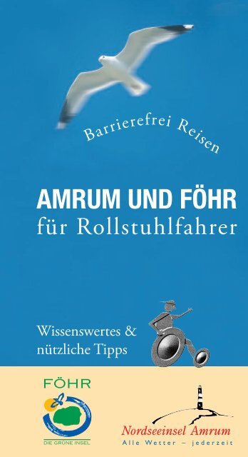 Amrum und Föhr für Rollstuhlfahrer - Nordseetourismus