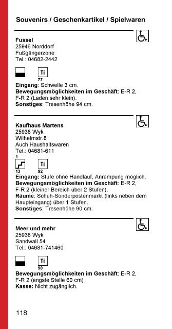 Amrum und Föhr für Rollstuhlfahrer - Nordseetourismus