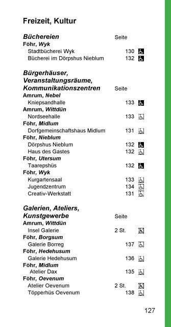 Amrum und Föhr für Rollstuhlfahrer - Nordseetourismus