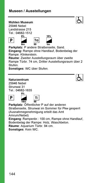 Amrum und Föhr für Rollstuhlfahrer - Nordseetourismus