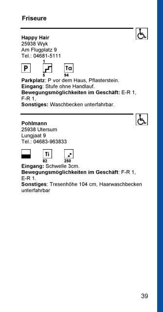 Amrum und Föhr für Rollstuhlfahrer - Nordseetourismus