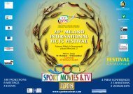 27 MILANO INTERNATIONAL FICTS FESTIVAL