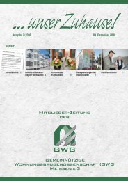 Gemeinnützige Wohnungsbaugenossenschaft (GWG) Meissen eG ...
