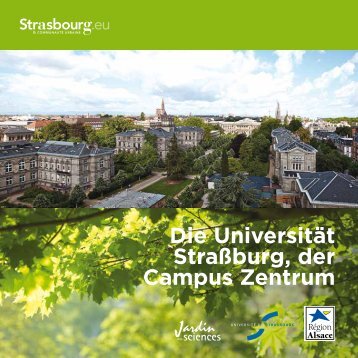 Die Universität Straßburg der Campus Zentrum
