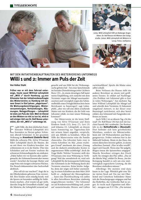 MieterJournal 3/2012 - Mieterverein zu Hamburg