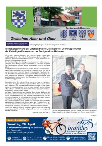 Zwischen Aller und Oker - Samtgemeinde Meinersen