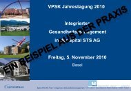 Spital STS AG - VPSK