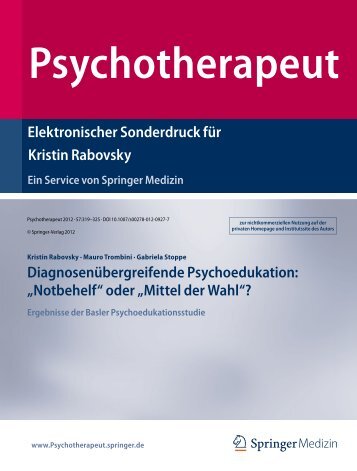 Psychotherapeut