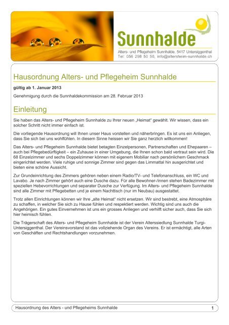Einleitung