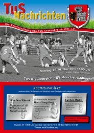 Ausgabe - TuS Grevenbroich