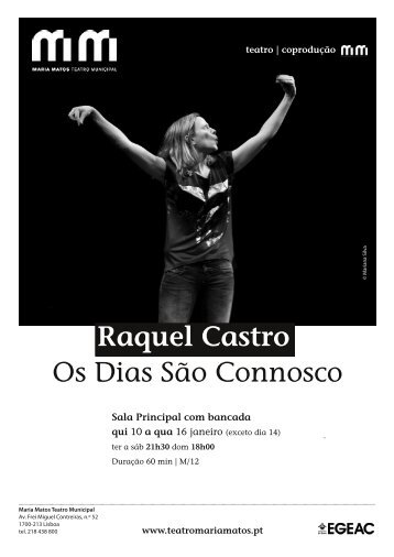 Raquel Castro Os Dias São Connosco