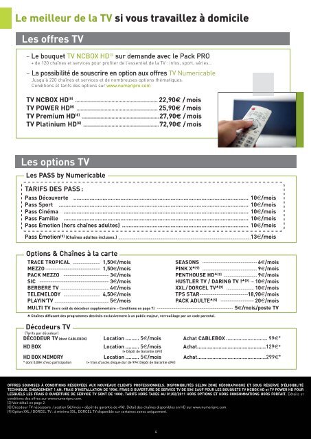 NumeriPRO - Numericable