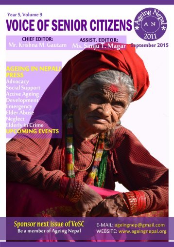 AGEING IN NEPALI PRESS