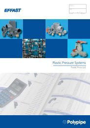 Plastic Pressure Systems