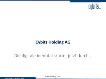 verify-U - Cybits Holding AG