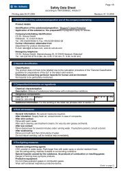 Safety Data Sheet