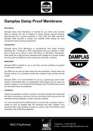 Damplas Damp Proof Membrane