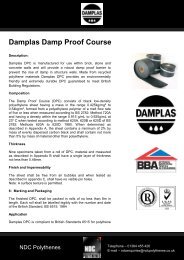 Damplas Damp Proof Course