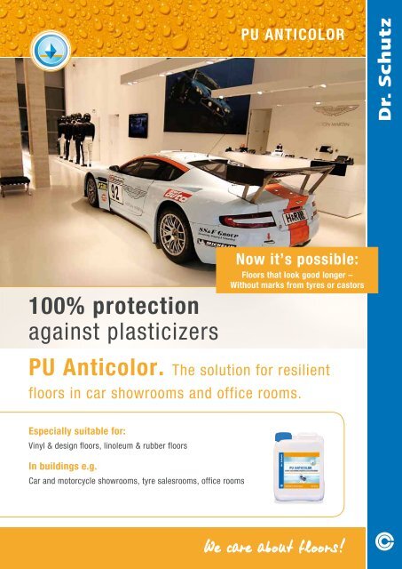 100% protection against plasticizers PU Anticolor