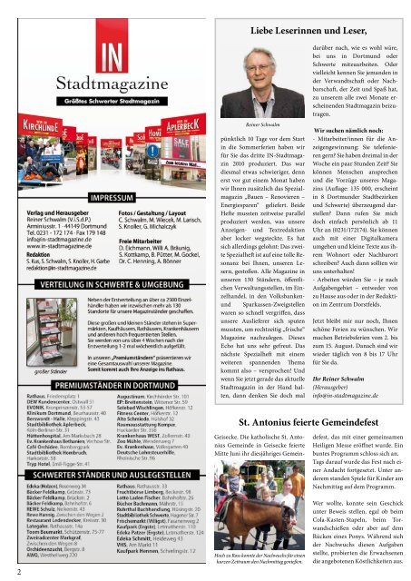 die BKK VDN in Schwerte - Dortmunder & Schwerter Stadtmagazine