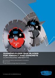 DIAMOND-FLOOR SAW BLADES FOR ASPHALT AND CONCRETE CONVINCING BENEFITS