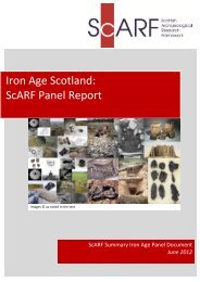 Iron Age Scotland ScARF Panel Report