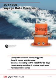 JCY-1800 Voyage Data Recorder