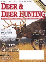 Deer & Deer Hunting Magazine- ATI Adjustable Gun Stock (January ...