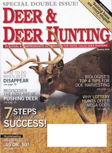 Deer & Deer Hunting Magazine- ATI Adjustable Gun Stock (January ...