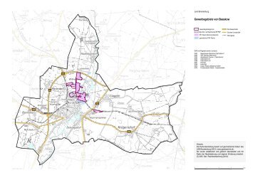 Gewerbegebiete von Beeskow - LBV - Brandenburg