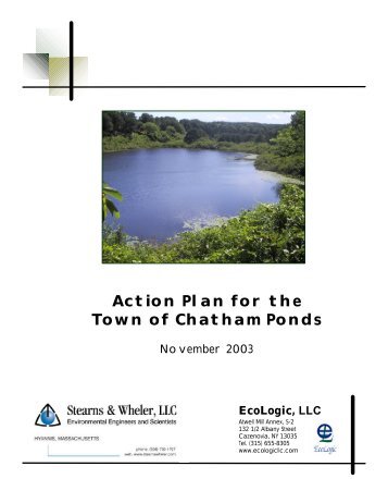 Action Plan for the Town of Chatham Ponds