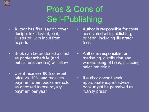 Self-publishing