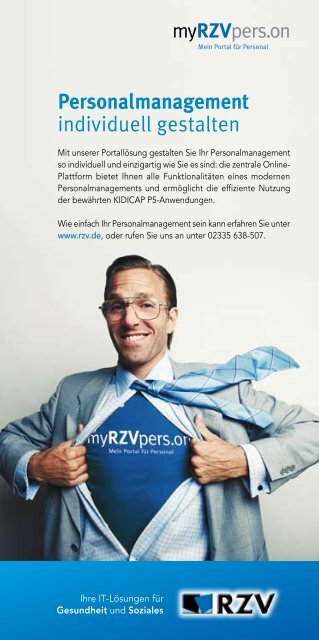 Personalmanagement - RZV GmbH