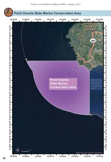 Map of Point Vicente SMCA - California MPA Educational Resources