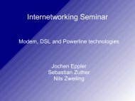 Internetworking Seminar