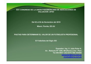 xxv congreso de la union panamericana de asociaciones - Mrcl.com.br