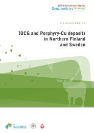 IOCG and Porphyry-Cu deposits in Northern Finland ... - IAGS 2011