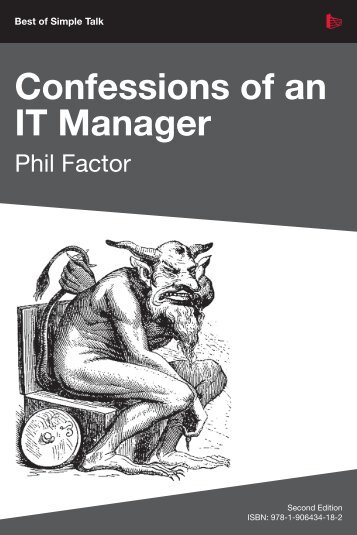 Confessions of an IT Manager_Phil Factor