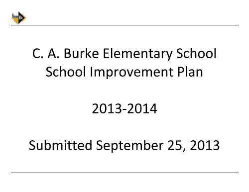 Burke Elementary School Improvement Plan - Hickman Mills C-1 ...