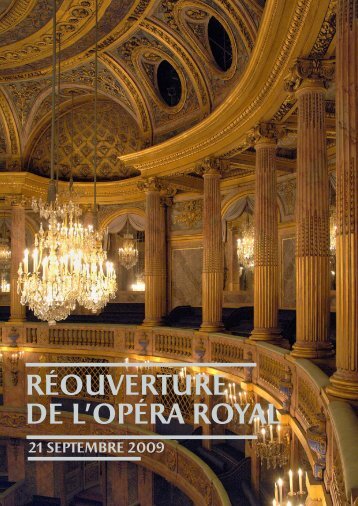 réouverture de l’opéra royal