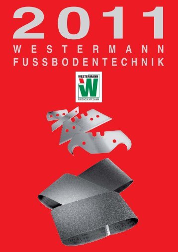 Katalog 201 - Westermann Fussbodentechnik