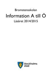 Information A till Ö