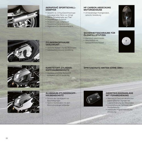 ausstattung 2012 (PDF, 9,3 MB) - BMW Motorrad Argentina